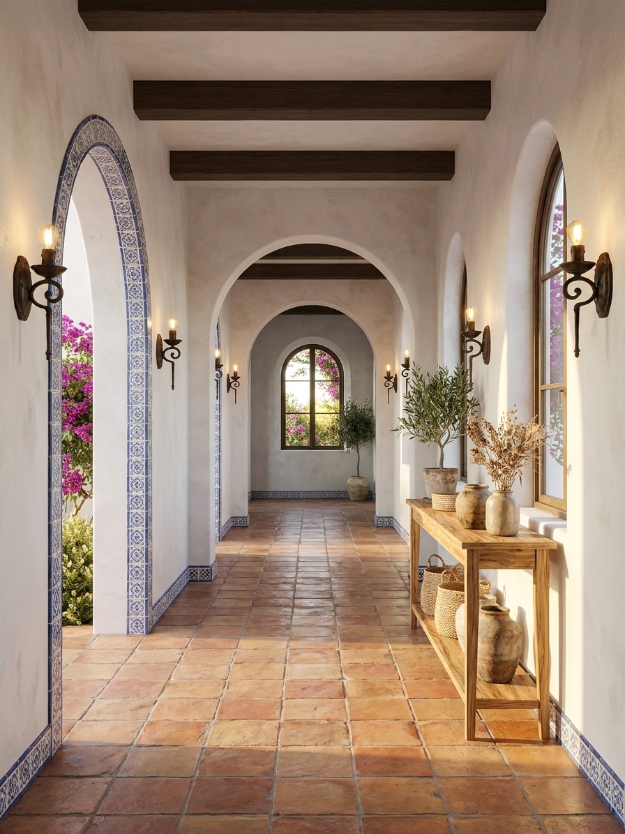 AI-generated mediterranean_entryway interior design example